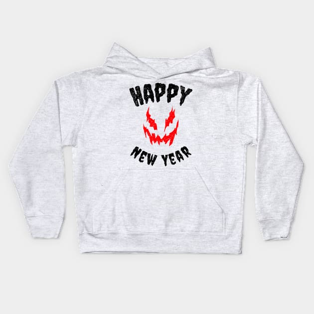 Happy New Year Kids Hoodie by Helgar